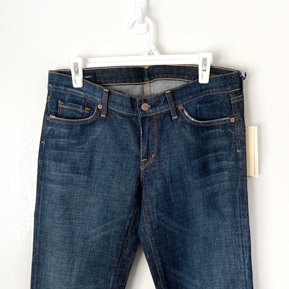 🆕 COH Dita Bootcut Petite Denim Flare Jeans Sz 31 - Picture 4 of 9